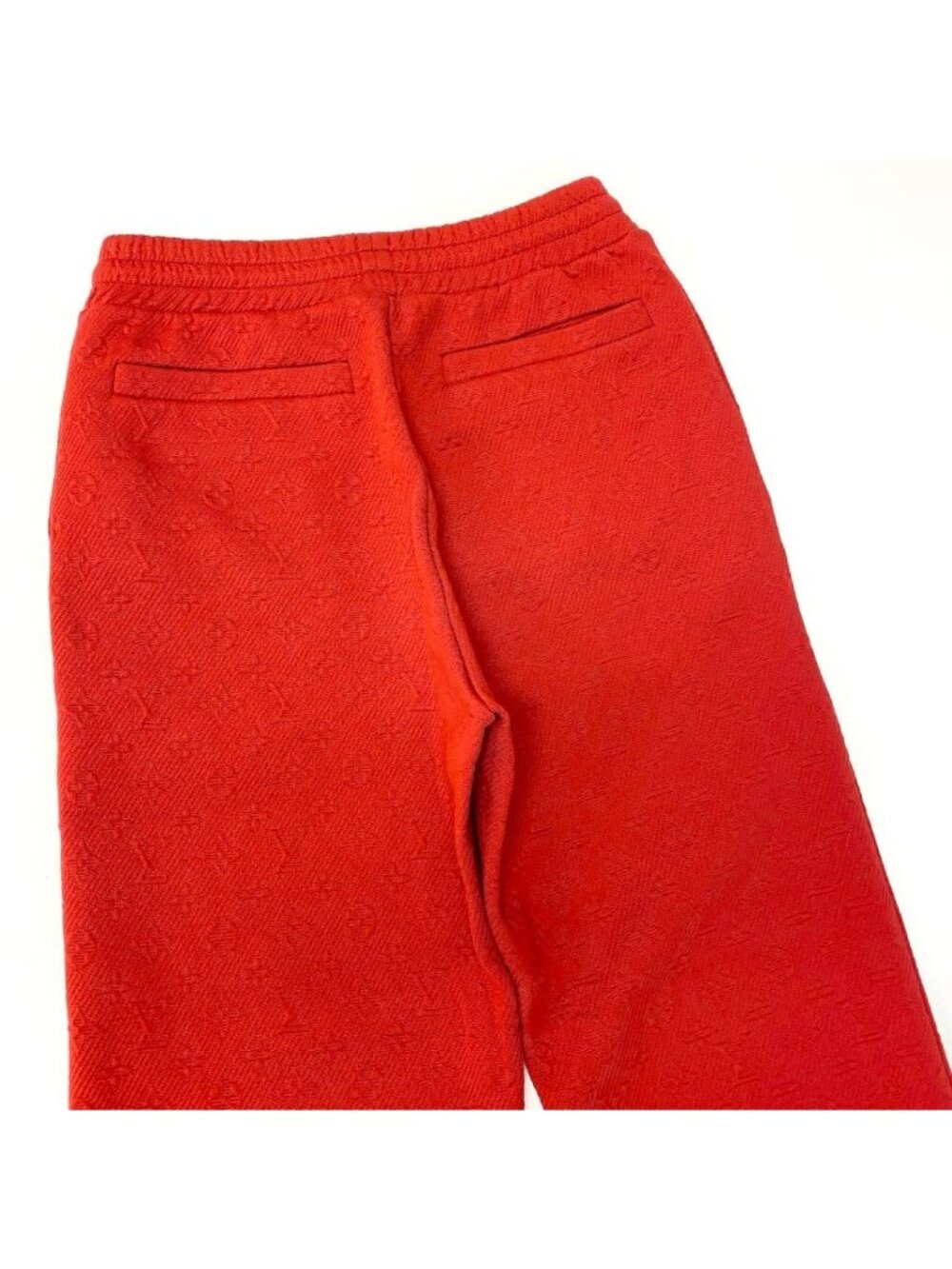 Louis Vuitton LV Monogram Joggers Pants M Red - Picture 5 of 10